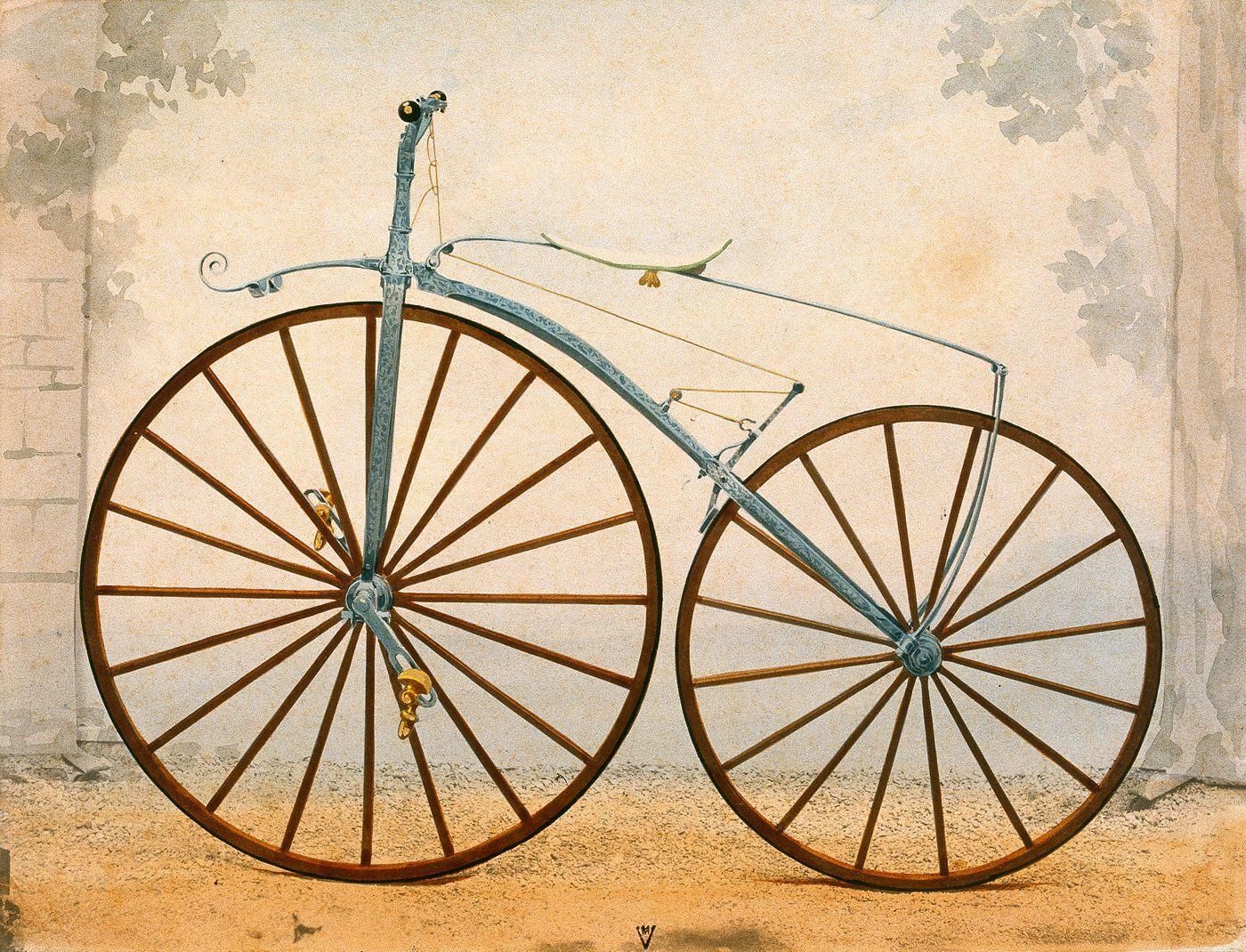 1860’s - Add pedals to front wheel